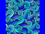 波浪的网友填色作品