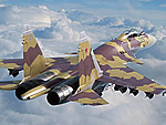 Su-35战斗机的拼图游戏